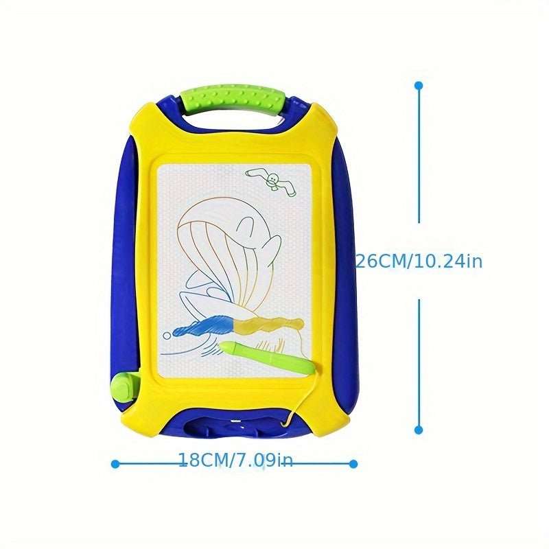 🐣 Ardoise Magique Enfant 2025 – Tableau de Dessin Effaçable Coloré | Idée Cadeau Halloween Nouvel An | Jouet dimension