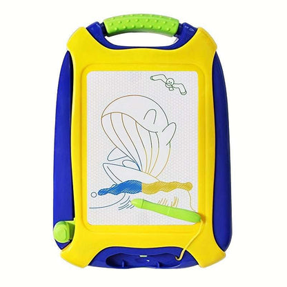 🐣 Ardoise Magique Enfant 2025 – Tableau de Dessin Effaçable Coloré | Idée Cadeau Halloween Nouvel An | Jouet vue Face