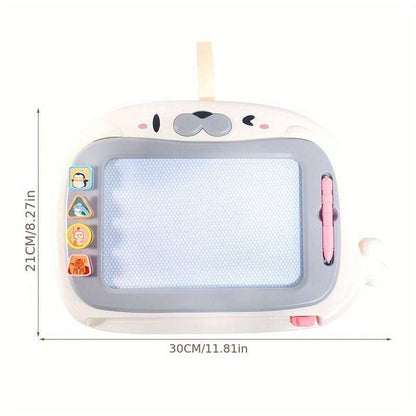 Ardoise Magique Enfant Réutilisable avec 4 Tampons – Jouet Créatif Effaçable | Idée Cadeau Noël 🎄Ludique et Éducative - Ardoise Magique