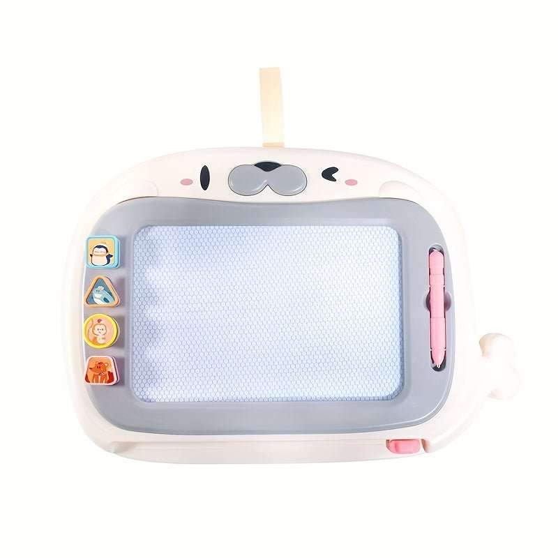 Ardoise Magique Enfant Réutilisable avec 4 Tampons – Jouet Créatif Effaçable | Idée Cadeau Noël 🎄Ludique et Éducative - Ardoise Magique