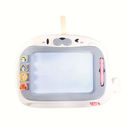 Ardoise Magique Enfant Réutilisable avec 4 Tampons – Jouet Créatif Effaçable | Idée Cadeau Noël 🎄Ludique et Éducative - Ardoise Magique