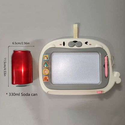 Ardoise Magique Enfant Réutilisable avec 4 Tampons – Jouet Créatif Effaçable | Idée Cadeau Noël 🎄Ludique et Éducative - Ardoise Magique