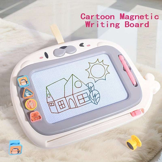 Ardoise Magique Enfant Réutilisable avec 4 Tampons – Jouet Créatif Effaçable | Idée Cadeau Noël 🎄Ludique et Éducative - Ardoise Magique