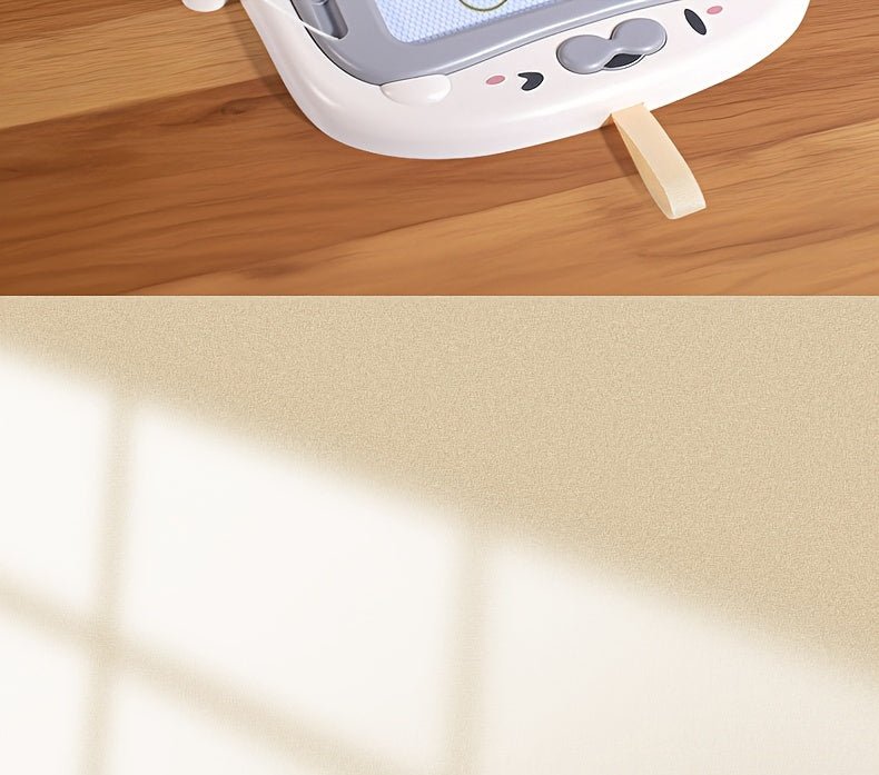 Ardoise Magique Enfant Réutilisable avec 4 Tampons – Jouet Créatif Effaçable | Idée Cadeau Noël 🎄Ludique et Éducative - Ardoise Magique