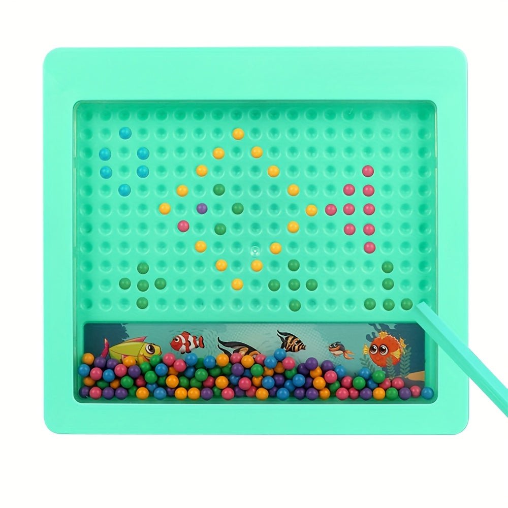 Tableau Magnétique à Dessin pour Enfants – Jouet Sensoriel et Éducatif dès 3 Ans | Ardoise Magnétique Réutilisable – Cadeau Créatif pour Filles et Garçons - Ardoise Magique