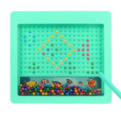 Tableau Magnétique à Dessin pour Enfants – Jouet Sensoriel et Éducatif dès 3 Ans | Ardoise Magnétique Réutilisable – Cadeau Créatif pour Filles et Garçons - Ardoise Magique