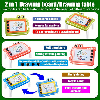 Tableau Magnétique – Dessin Éducatif et Coloré pour Enfants 3 - 6 Ans | Cadeau Ludique et Créatif pour Anniversaires et Fêtes - Ardoise Magique