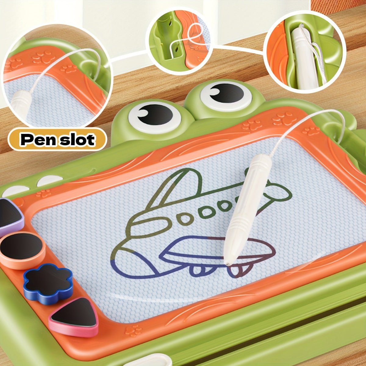 Tableau Magnétique – Dessin Éducatif et Coloré pour Enfants 3 - 6 Ans | Cadeau Ludique et Créatif pour Anniversaires et Fêtes - Ardoise Magique