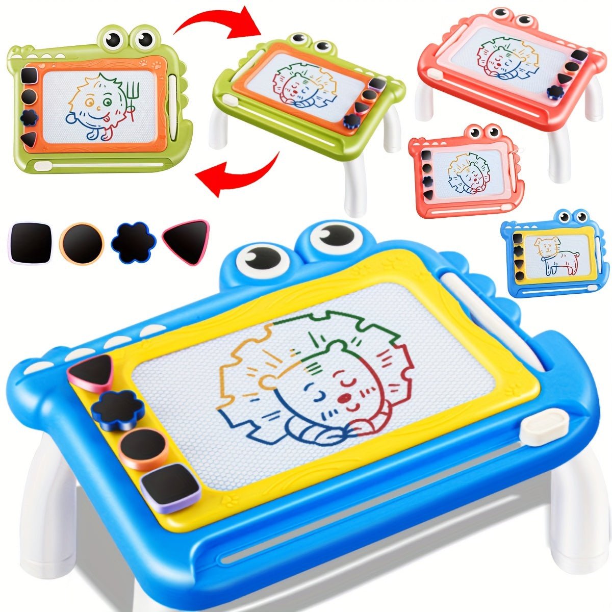 Tableau Magnétique – Dessin Éducatif et Coloré pour Enfants 3 - 6 Ans | Cadeau Ludique et Créatif pour Anniversaires et Fêtes - Ardoise Magique