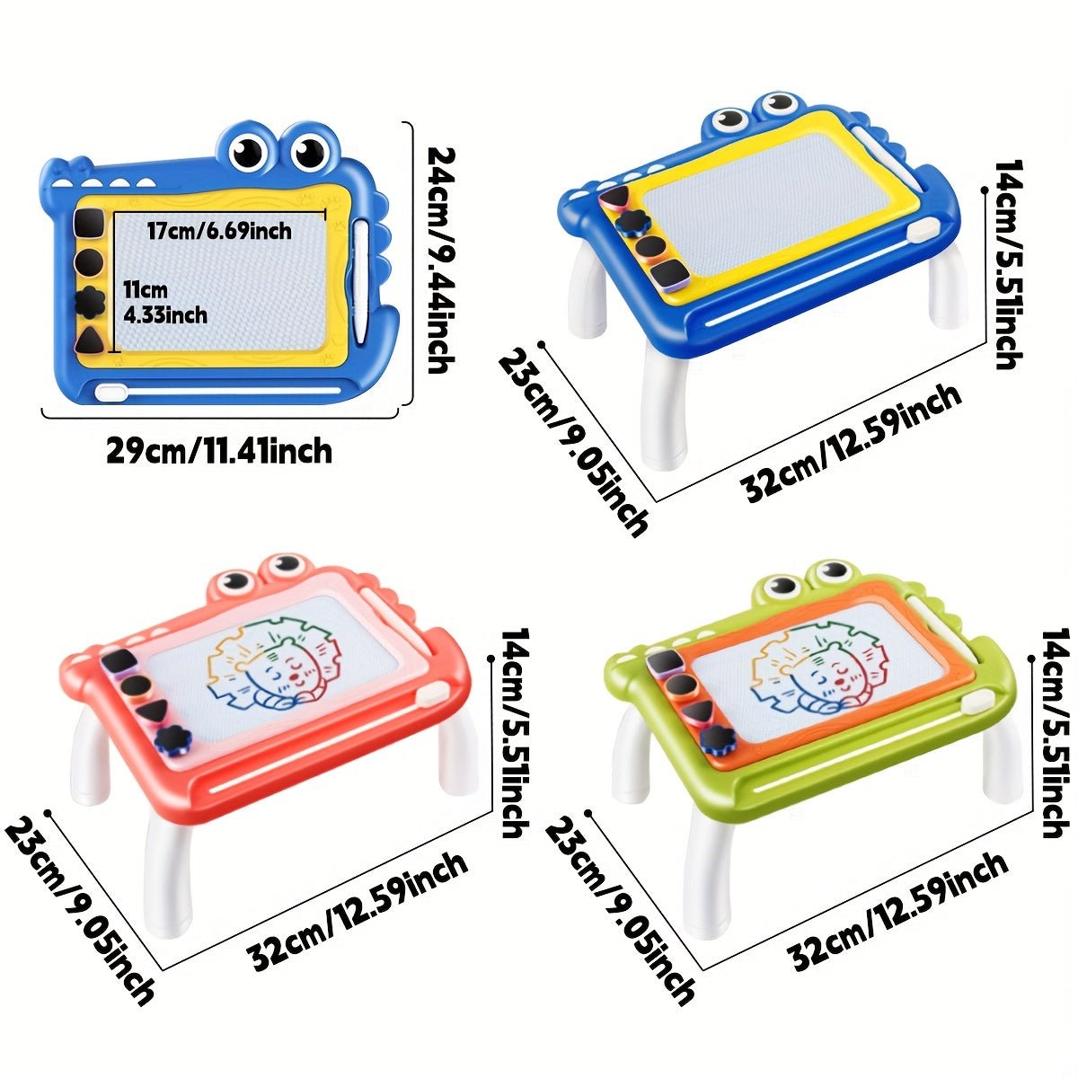 Tableau Magnétique – Dessin Éducatif et Coloré pour Enfants 3 - 6 Ans | Cadeau Ludique et Créatif pour Anniversaires et Fêtes - Ardoise Magique